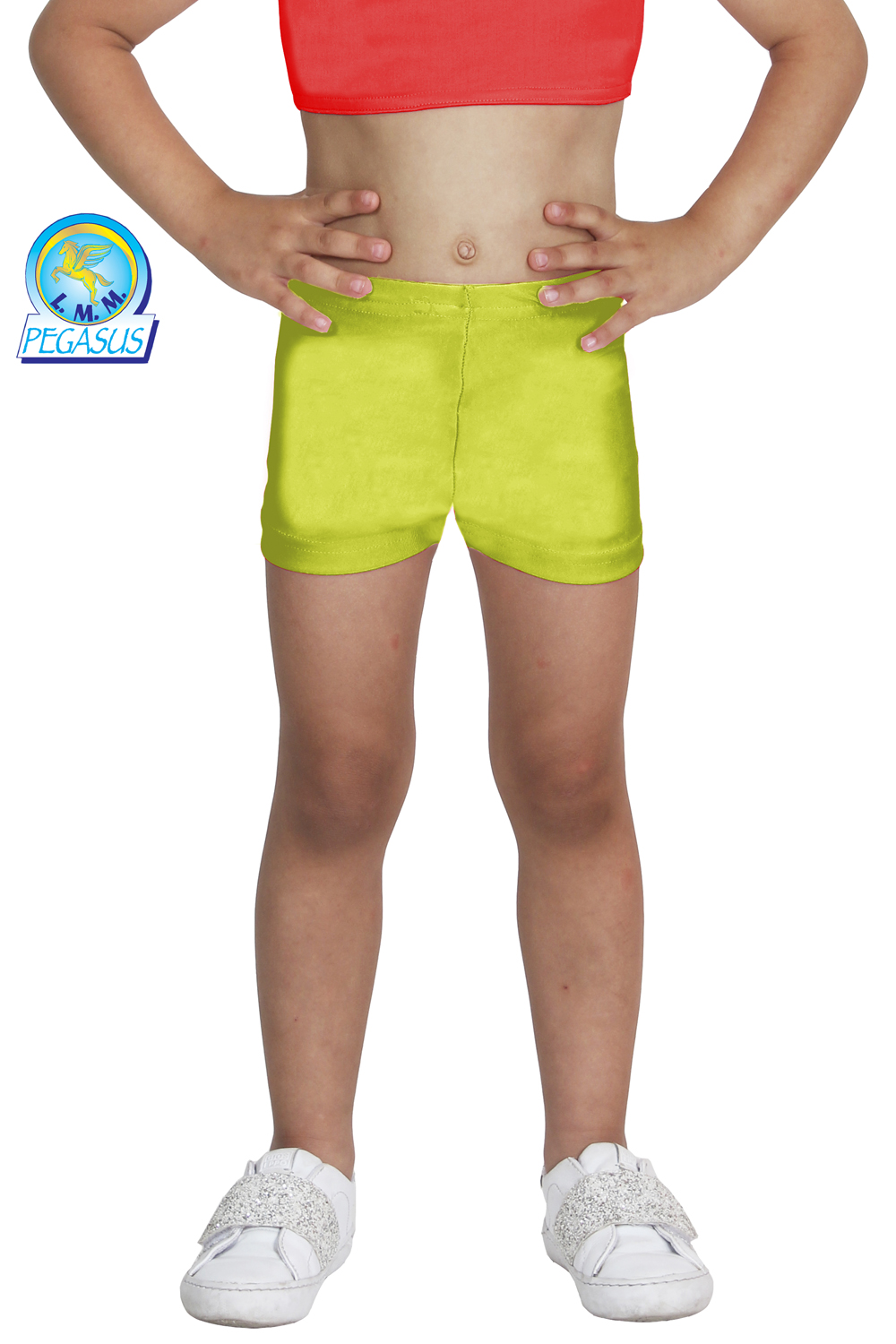 SHORT DANZA LYCRA VERDE MELA BABY